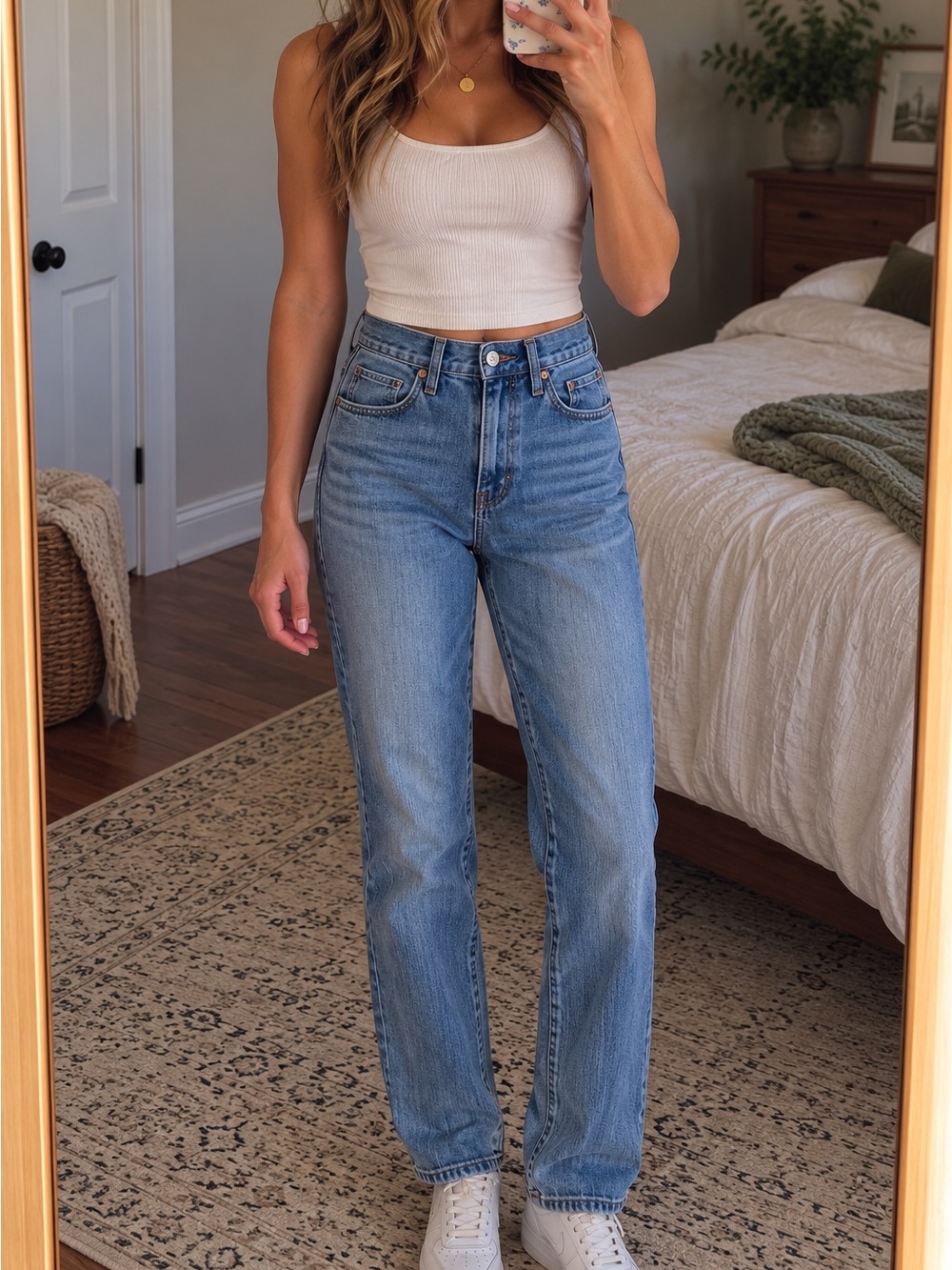 Levi's Light Blue Straight Leg Women's Jeans